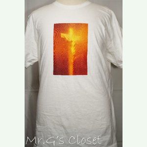 Supreme Piss Christ Tee White